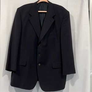 Marco Biella Navy Blue Sports Coat 46 R